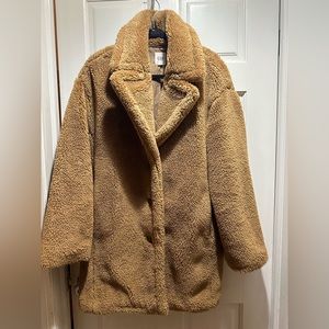 Gap Oversized teddy coat